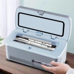 ⁦ثلاجة صغيرة من في في بي ان جي في اتش، صندوق تبريد للادوية محمولة صغيرة محمولة وذكية للشحن بدرجة حرارة ثابتة⁩ - الصورة ⁦3⁩