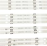 ⁦XYMJT 10 PCS/set LED backlight strip for L/G 60UJ6309 60UJ6300 60UJ6050 60UJ630V 60UJ634V EAV63673006 60UJ63_UHD_A B C D NC600DGE AAFXC⁩ - الصورة ⁦4⁩