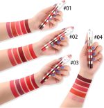 ⁦L&Wen Cmaadu 20 Colors Liquid Lipstick Set, Matte Finish, Long-Lasting, Highly Pigmented, Non-Sticky, Waterproof Lip Gloss Collection for Women, Makeup Gift Set⁩ - الصورة ⁦6⁩