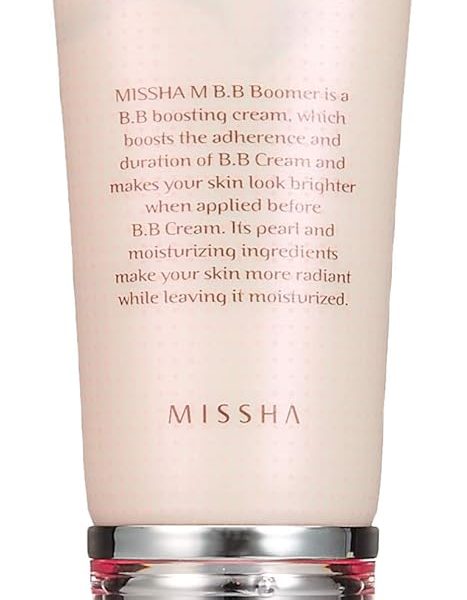 MISSHA - M B.B Boomer Primer 40ml | Deep Hydration | Healthy Glow | Fast Absorption, Neutral, 20 ml