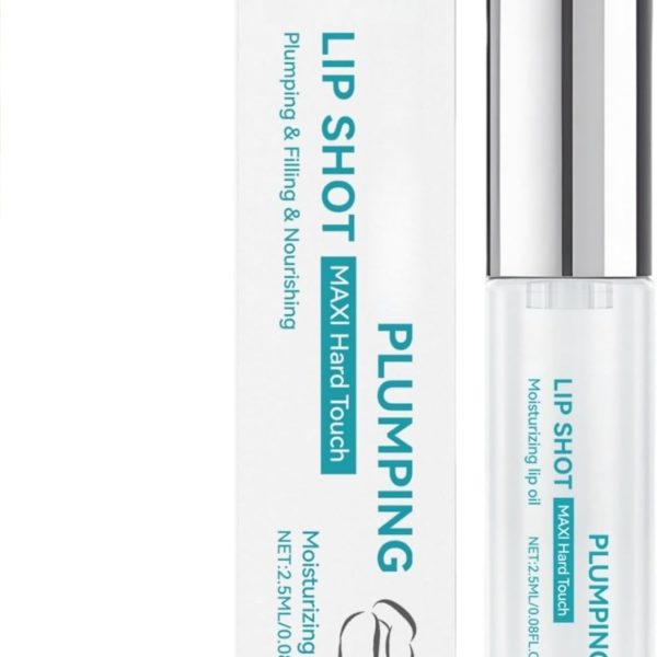 ملمع شفاه لتكبير الشفاه، زيت شفاه شفاف عالي اللمعان، معزز صحي ومرطب، ملمع شفاه شفاف، ملمع شفاه شفاف، منتجات ال/اي بي، بلسم ملمع شفاه