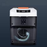 ⁦ثلاجة صغيرة للمكتب من بي بي اف في جيه ار دي دي، خفيفة الوزن ومزدوجة الاستخدام ومعزولة على شكل حرف C⁩ - الصورة ⁦6⁩