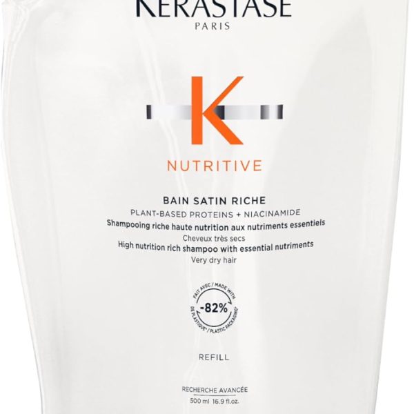 Kérastase Nutritive Hydrating Shampoo for Dry Hair Refill Pouch 500ml
