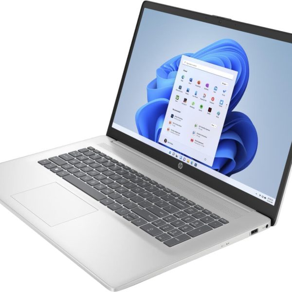 HP 17.3" FHD Notebook AMD Ryzen 5 7430U 8GB RAM 256GB SSD Natural Silver