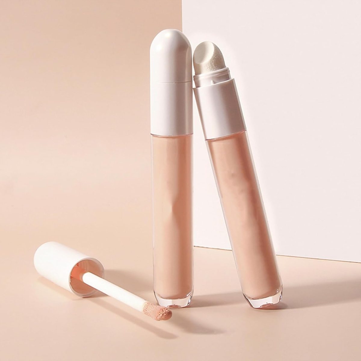 ⁦Waterproof Long-Lasting Concealer Full Coverage, under eye concealer for Dark Circles & Dark Spots, Brightener Concealer Makeup for All Skin - Light Skin⁩ - الصورة ⁦5⁩