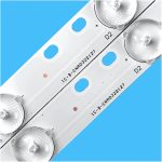 ⁦XSGZFC For 32 inch 10 lamp IC-B-CNA032D127 570mm EM32H660 PLDV321300 X32 LE3342 TH315LK11 with 3V 2-piece LED TV backli⁩ - الصورة ⁦3⁩