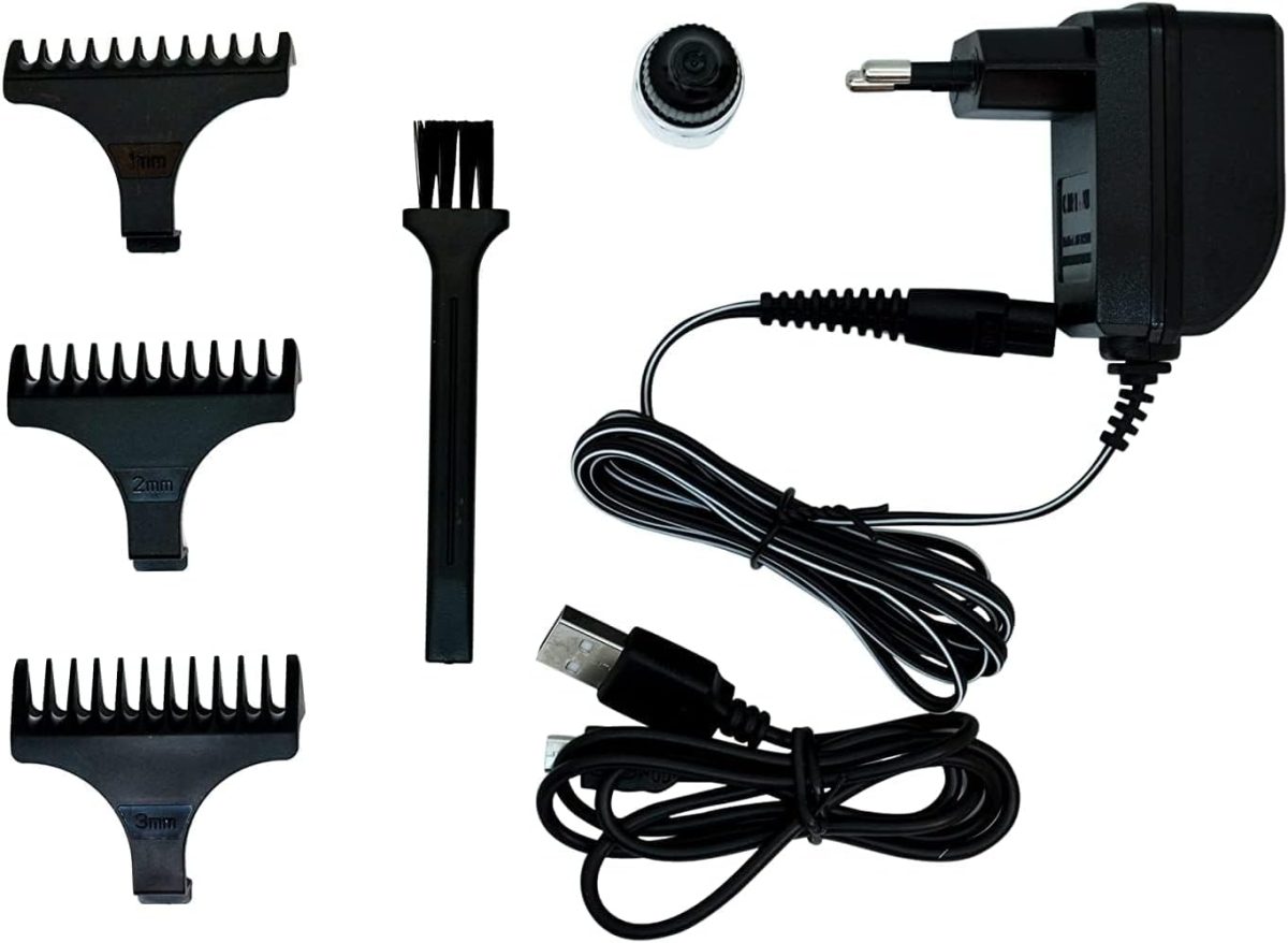 ⁦Duuous Mm_Store Geemy Gm-6025 Beard Battery Powered Trimmer For Men⁩ - الصورة ⁦4⁩