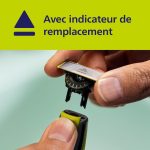 ⁦فيليبس شفرة بديلة اصلية 360 انوفيشن من ون بليد لماكينة الحلاقة الكهربائية هايبرد لتشذيب وتشذيب الحواف والحلاقة الستانلس ستيل المتين عبوة واحدة تكفي لمدة 4 اشهر موديل QP410/50⁩ - الصورة ⁦7⁩