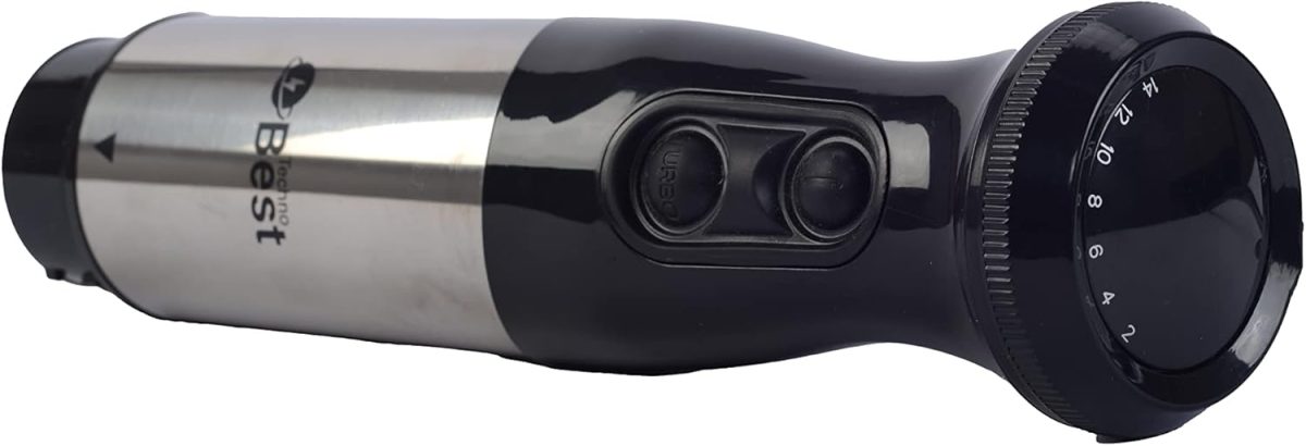 ⁦Techno Best 600 Watt Stainless Steel Hand Blender With Chopper⁩ - الصورة ⁦4⁩