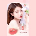 ملمع شفاه بنكهة الفواكه، زيت مرطب يدوم طويلا في الفراولة والخوخ، مرطب شفاه مغذي للحصول على لمسة نهائية ناعمة ولامعة، قطعتين - الصورة 6