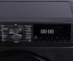 ⁦Meling Front Load Automatic Washing Machine, 8KG, 16 Programs, Inverter, 1400 RPM, Silver - MFL80-14586BS⁩ - الصورة ⁦7⁩