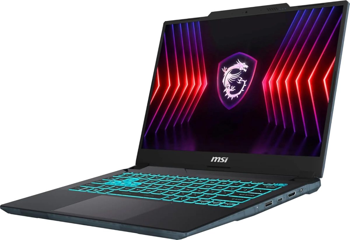 ⁦MSI Cyborg 14 Gaming Laptop 14" WUXGA IPS 144Hz (100% sRGB) Intel 10-core i7-13620H 64GB RAM 2TB SSD GeForce RTX 4060 Backlit USB-C Win11 w/ICP Accessory⁩ - الصورة ⁦5⁩