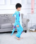 ⁦زي تنكري للاطفال من الجنسين من فاني كوس بتصميم حيوانات من قطعة واحدة فائق النعومة من الفلانيل⁩ - الصورة ⁦3⁩