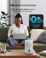 ⁦Pro Breeze Osmo® Dehumidifier - Silent & Refillable Moisture Absorber for Damp & Condensation at Home, Bedroom, Wardrobe, Car - Bathroom Mould Remover with 700g Refillable Tablet - No Power Required⁩ - الصورة ⁦5⁩