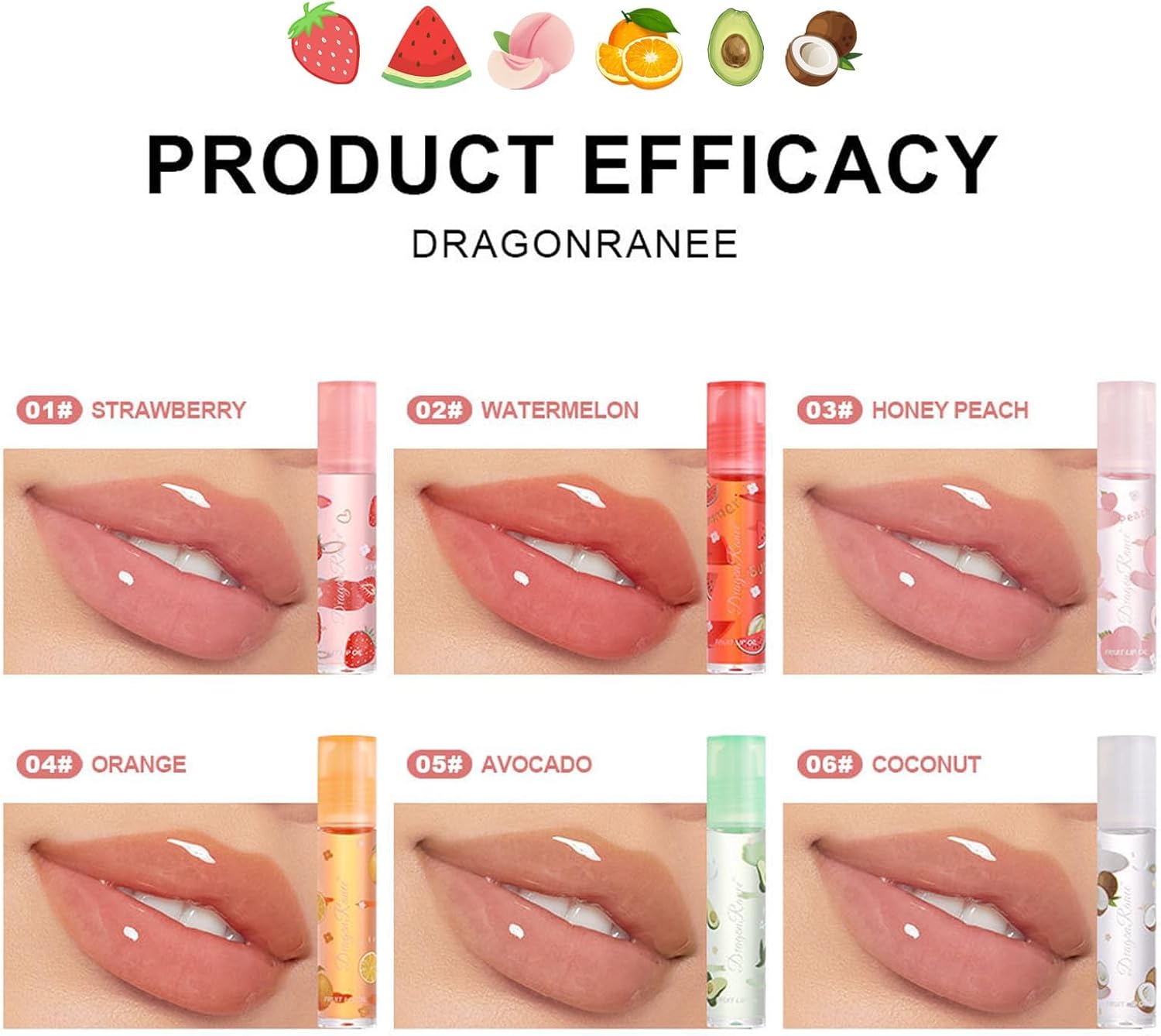 71n50zCQQL._AC_SL1500_.jpg مجموعة ملمع شفاه بزيت الفاكهة المرطب من لبويلوف، مجموعة ملمع شفاه مرطب، احمر شفاه سائل شفاف يدوم طويلا، نكهات فاكهية، زيت شفاه لامع، هدايا تجميل للفتيات المراهقات - الصورة 3