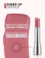 ⁦Flormar New Sheer Up Lipstick - 19 Mystic Glow⁩ - الصورة ⁦2⁩