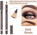 ⁦قلم حواجب بني من جويز، 12 قلم حواجب بني طبيعي للنساء، سهل الاستخدام للمكياج اليومي والاطلالات الاحترافية، اقلام حواجب مقاومة للماء وتدوم طويلا⁩ - الصورة ⁦6⁩