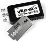 ⁦شفرات حلاقة ويلكنسون سيف كلاسيك مزدوجة الحافة - (عبوة من قطعتين)⁩ - الصورة ⁦2⁩