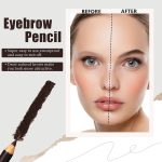 ⁦قلم حواجب بني من جويز، 12 قلم حواجب بني طبيعي للنساء، سهل الاستخدام للمكياج اليومي والاطلالات الاحترافية، اقلام حواجب مقاومة للماء وتدوم طويلا⁩ - الصورة ⁦2⁩