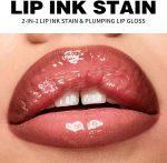 ⁦Lip Oil and Liner Set | Tinted Lip Oil and Liner Combo,Moisturizing Nourishing Beauty Makeup Cosmetics for Friends Family Sister Girls Wife Women⁩ - الصورة ⁦5⁩