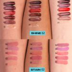 ⁦ملمع شفاه وملمع شفاه مرطب، مرطب يدوم طويلا، محدد شفاه عالي الصبغة، بلش، غير لزج، مكياج شفاه مقاوم للانتقال للنساء⁩ - الصورة ⁦5⁩