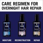 Schwarzkopf Gliss Night Elixir Overnight Repair, 100ml - الصورة 7