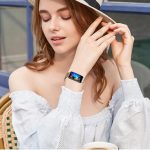 ⁦eWINNER Milanese Loop Bands for Huawei Band 10/Huawei Band 9/Huawei Band 8/ Stainless Steel Metal Magnetic Replacement Strap for Huawei Band 10/9/8 Tracker Smartwatch for Women Men⁩ - الصورة ⁦6⁩
