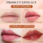 مجموعة ملمع شفاه بزيت الفاكهة المرطب من لبويلوف، مجموعة ملمع شفاه مرطب، احمر شفاه سائل شفاف يدوم طويلا، نكهات فاكهية، زيت شفاه لامع، هدايا تجميل للفتيات المراهقات - الصورة 2