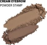 ⁦Dual-Color Eyebrow Powder, One Step Eyebrow Stamp-Brow Powder & Hairline Powder, All-day Wear Effortlessly, Waterproof & Smudge-proof⁩ - الصورة ⁦3⁩