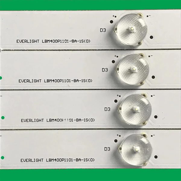 ZHLHLZ LED Backlight strip 11 Lamp for 40"TV LED40K220 LBM400P1101-BA-1S