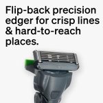 ⁦Schick Hydro Sensitive Razor Refills, 12ct | Razor Blades Refills, Razor Blades for Men, Shaving Blades for Men, Hydro Razor Blades Refill, 5 Blade Razor Men, 12 Refills⁩ - الصورة ⁦5⁩