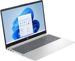 ⁦HP Laptop 15-fd0012nx, 15.6" FHD, Intel Core i3-1315U (13Th Gen), Intel UHD Graphics, 8GB RAM, 256GB SSD, En-Ar Keyboard, 2 Year Warranty, Windows 11 Home, Diamond white - 8F1P4EA⁩ - الصورة ⁦3⁩