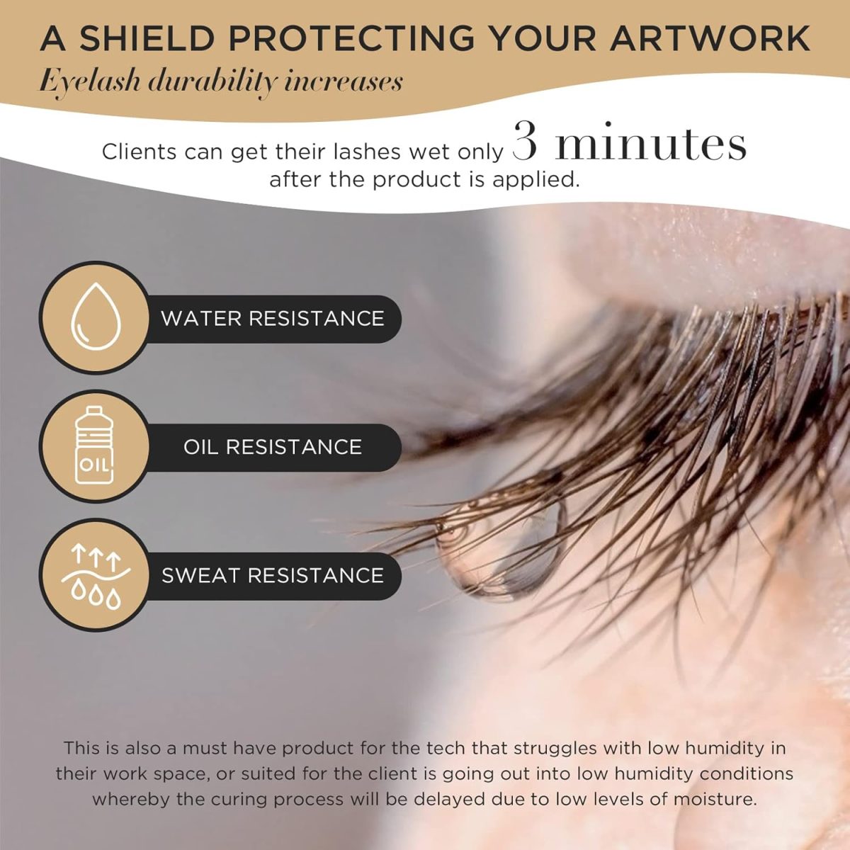 ⁦LASHVIEW Lash Bonder for Eyelash Extension,Lash Sealant,Glue Accelerator,Super Bonder Longer Retention,Low Irritation, Water Oil Proof,Increase Lash Retention by up to 30% (15ml)⁩ - الصورة ⁦7⁩