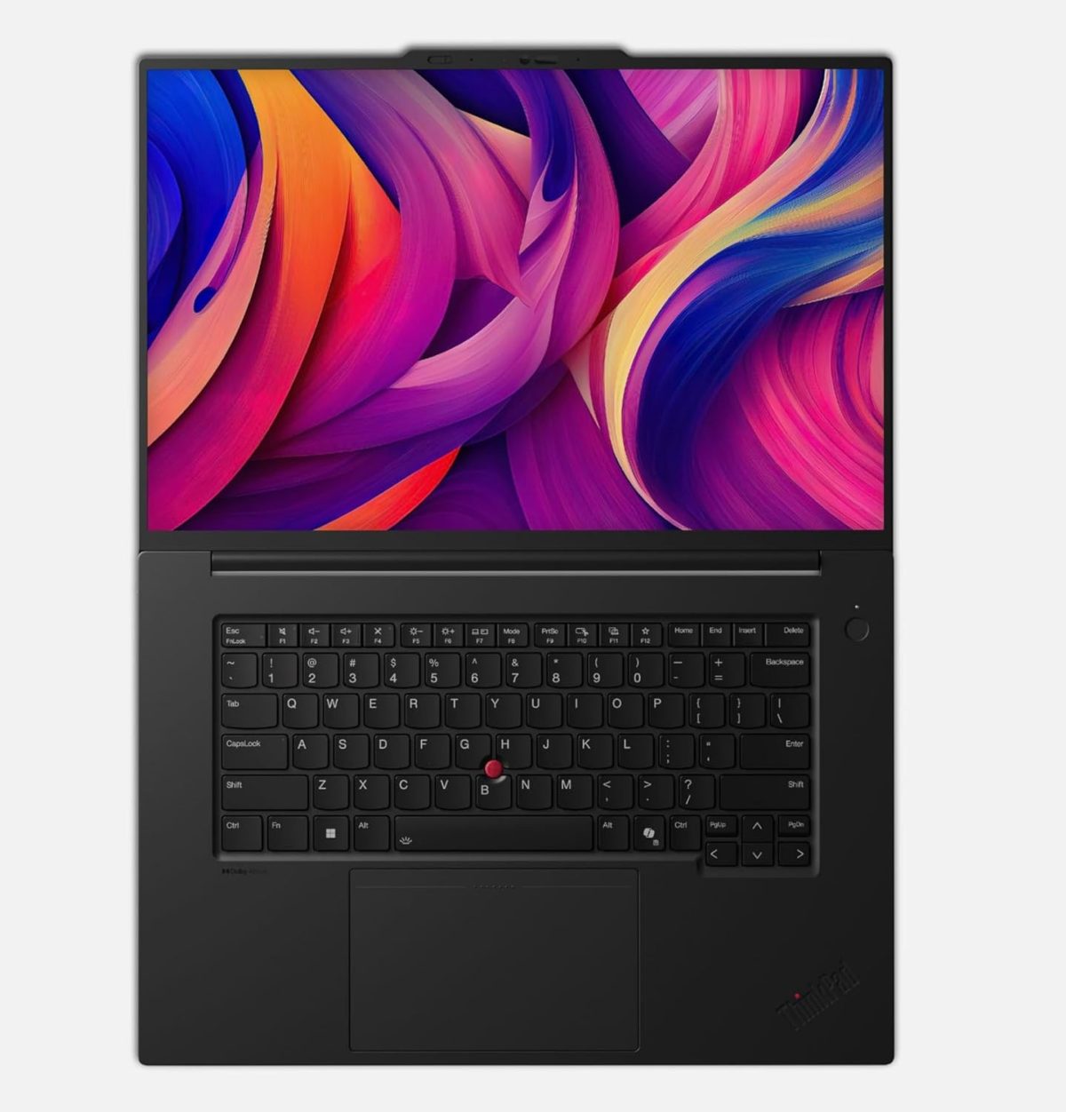 ⁦Lenovo ThinkPad P1 Gen 7 Workstation Laptop - Intel Ultra 7 165H, NVIDIA RTX 3000 Ada, 32GB RAM, 1TB SSD, 16" 2.8K (2560 x 1600) IPS, Anti-Glare, 500 Nits, 5MP RGB+IR Camera, Windows 11P (21KV0017US)⁩ - الصورة ⁦7⁩
