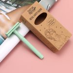 ⁦ماكينة حلاقة آمنة للنساء من بينك ريكس (لون أخضر سي جرين)⁩ - الصورة ⁦5⁩