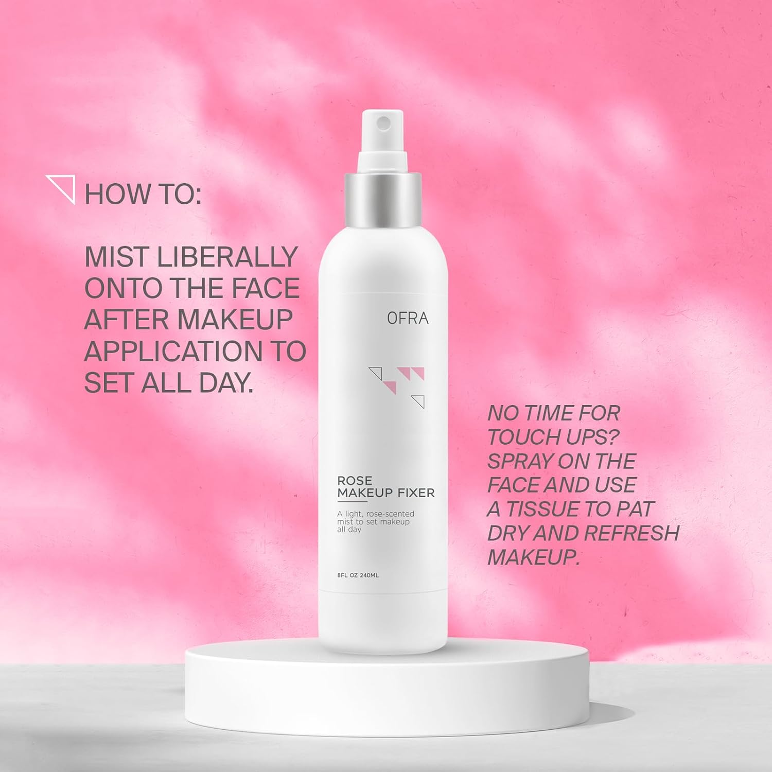 7174EneYzbL._AC_SL1500_.jpg مثبت مكياج روز من اوفرا - برائحة الورد - بخاخ تثبيت بلمسة نهائية طبيعية - بخاخ تثبيت مكياج طويل الأمد للوجه - رذاذ برائحة الورد - 240 مل - الصورة 7