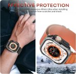 ⁦KASTWAVE Matte Metal Case Compatible with Apple Watch Ultra 49mm, Dual-Layer Design, Max Anti-Scratch & Military-Grade Protective Bumper, Watch Case for iWatch 49mm⁩ - الصورة ⁦5⁩