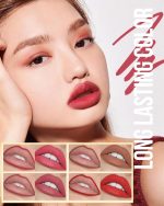 ⁦مجموعة اقلام ملمع شفاه، احمر شفاه سائل مات مقاوم للماء، مرطب، يدوم طويلا، انزلاق سلس، ظلال مثالية لاطلالة يومية لامعة او جريئة، لمسة نهائية خالية من العيوب⁩ - الصورة ⁦2⁩