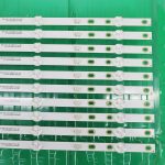 ⁦مجموعة واحدة = 10 قطع شريط LED 5 مصابيح لتلفزيون BAI/R.D 55 بوصة TI5510DLEDDS 2W2006-DS55M7800-01 DS55M78-DS02-V01 DSBJ-WG⁩ - الصورة ⁦3⁩