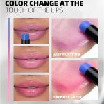 ⁦احمر شفاه متغير اللون من بي اتش - مرطب شفاه مرطب | احمر شفاه مرطب مقاوم للانتقال، مستلزمات مكياج تدوم طويلا للنساء والفتيات⁩ - الصورة ⁦8⁩