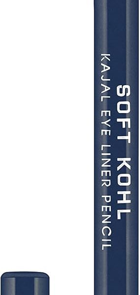 Rimmel Soft Kohl Kajal Professional Eyeliner Pencil, Denim Blue, 1.2 grams