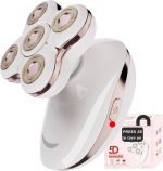 VIMC Electric Razors for Womens, Best Shaver for Women, Rechargeable Trimmer with Detachable Head for Women's Legs, Bikini, Face, Lips Hairs, Cordless Wet Dry Facial Hair Removal for Women