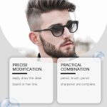⁦Hairline Pencil, Travel Barber Pencil Marker, Reusable Chalk Pen, Precision Shaping Tool, Mustache Enhancer, Portable Styling Kit for Daily Grooming, Travel, Home Use⁩ - الصورة ⁦6⁩