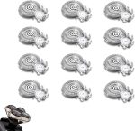 12 PACKS Head Shaver Replacement Heads Compatible with Skull Shaver Pitbull Gold PRO, Pitbull Silver PRO, Palm, Pitbull Platinum PRO, Electric Razor Replacement head for Superior Shaving