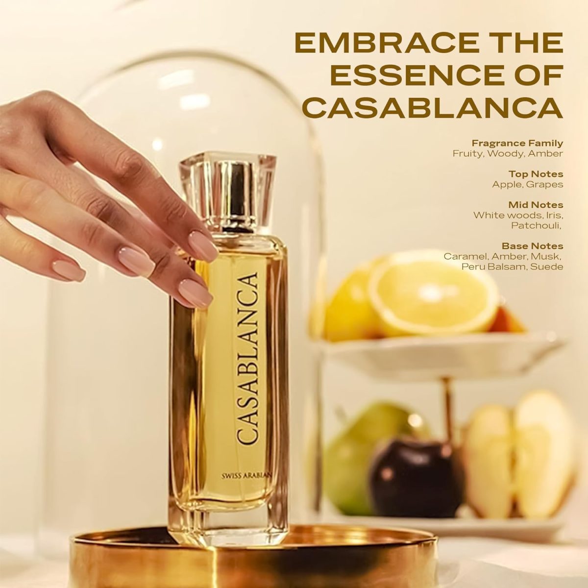 ⁦Swiss Arabian Casablanca - Unisex Eau De Parfum 100ml⁩ - الصورة ⁦2⁩