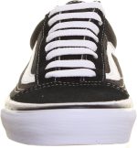 ⁦حذاء من فانس VANS Sk8-Hi تزلج كاجوال عالية الجودة للجنسين مريحة ومتينة في وجه واحد المطاط وافل المميز أسود-أبيض⁩ - الصورة ⁦2⁩