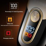 ⁦KEMEI Electric Shavers for Men, Cordless Foil Professional Barber Shavers, Reciprocating Twin Blade Razor Rechargeable Precision Beard Bald Head Trimmer with Display⁩ - الصورة ⁦4⁩
