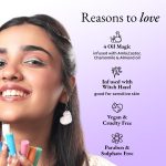 قلم تحديد العين بوب سائل يدوم طويلا ومقاوم للتلطخ والماء وغني بالبندق الساحرة والاملا وزيت اللوز، نباتي ولم يختبر على الحيوانات - صيانة عالية (اخضر - غير لامع)، 4 مل - الصورة 3