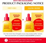 ⁦سيروم تفتيح البشرة بفيتامين C من ايكوالبيري: سيروم تفتيح بمركبات اسيرولا ونياسيناميد لتقوية حاجز البشرة وترطيبها بالسيراميد وحمض الهيالورونيك، 30 مل⁩ - الصورة ⁦2⁩