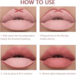 ⁦Gireatick 12 Colors High Pigmented Smooth Lip Liner Set, Long Lasting Fade Resistant Lip Pencil, Smudge-proof & Waterproof Red Nude Matte Velvet Lipstick Pen, Professional Lip Liner Set⁩ - الصورة ⁦5⁩